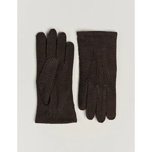 Hestra Carpincho Handsewn Cashmere Glove Espresso Brown men 8,5 Brun