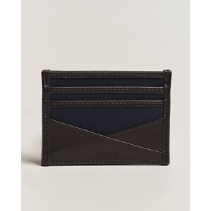 Mismo M/S Cardholder Navy/Dark Brown men One size Blå