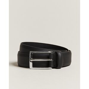 Anderson's Double Nappa Calf 3 cm Belt Black men 105 Sort