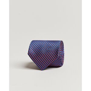 Eton Silk Geometric Weave Tie Blue/Red men One size Blå,Rød