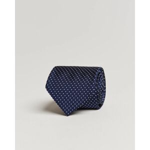 Amanda Christensen Micro Dot Classic Tie 8 cm Navy/White men One size Blå