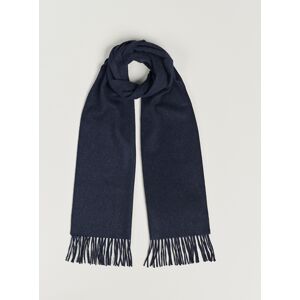 Piacenza Cashmere Cashmere Scarf Navy Melange men One size Blå