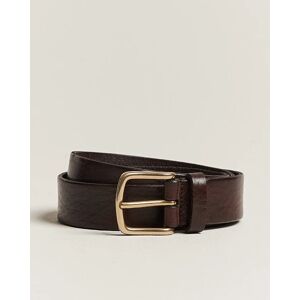 Anderson's Leather Belt 3 cm Dark Brown men 105 Brun