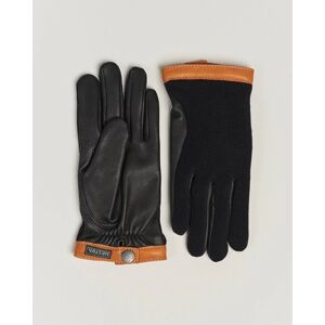 Hestra Deerskin Wool Tricot Glove Black/Black men 7 Sort