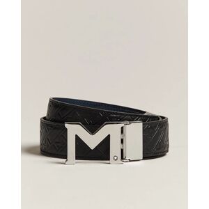 Montblanc Reversible Belt 35mm Ultra Black/Blue men One size Sort