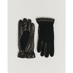 Hestra Adam Crochet Wool Lined Glove Black men 7,5 Sort