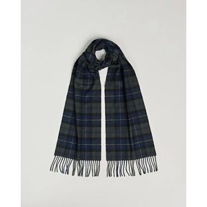 Barbour Lifestyle Tartan Lambswool Scarf Olive Night Tartan men One size Blå