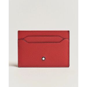 Montblanc Sartorial Card Holder 5cc Red men One size Rød