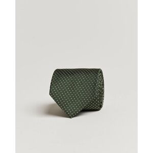 Amanda Christensen Micro Dot Classic Tie 8 cm Olive/White men One size Grøn