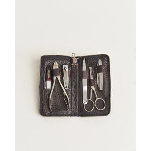 F. Hammann Men's Manicure Set Dark Brown men One size