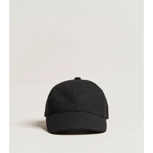 A.P.C. Charlie Baseball Cap Black men 58 Sort