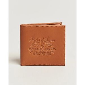 Polo Ralph Lauren Heritage Letaher Billfold Wallet Tan men One size Brun