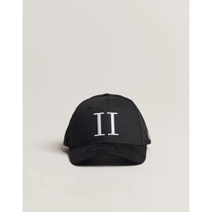 Les Deux Baseball Cap Suede II Black/White men One size Sort