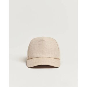 Wigéns Baseball Linen Cap Sand men L Beige