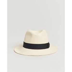 Wigéns Panama Hat White/Black men L Hvid