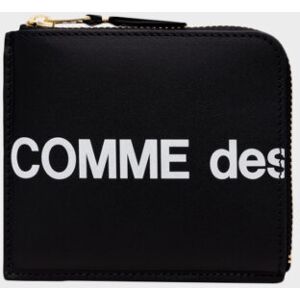 Comme des Garcons Wallet Wallet Huge Logo Black ONESIZE