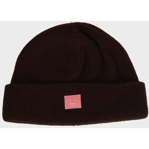 Acne Studios Kansy Face Beanie Brown ONESIZE