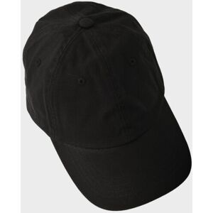 Acne Studios Cotton Baseball Cap Black ONESIZE