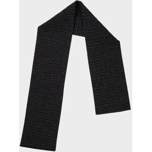 Jo Gordon Small Stitch Scarf Black/Oatmeal ONESIZE