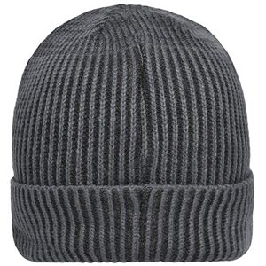 Myrtle Beach Mb7988 Ribbed Beanie Dark Olive One Size