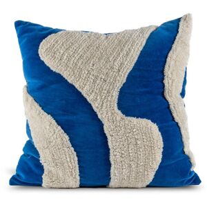 Byon Pillow Fluffy Blue/beige One Size