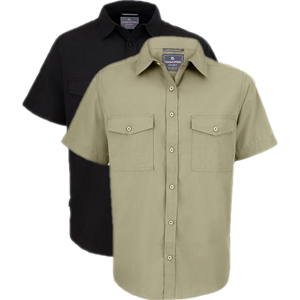 Craghoppers Expert Ces003 Expert Kiwi Short Sleeved Shirt Pebble Xl