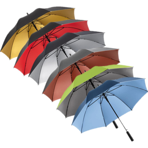 Fare Fa1159, Paraplyer Ac-Umbrella Fare®-Doubleface-Sort/guld-Ø 105 Cm