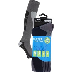 Trespass Hack - Male Ski Socks  Carbon Melange 4/7