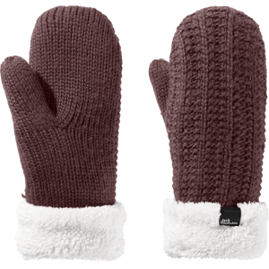 Jack Wolfskin Women's Highloft Knit Mitten Boysenberry S, Boysenberry