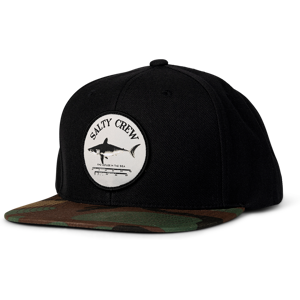 Salty Crew Bruce 6 Panel Black Camo OneSize, Black Camo