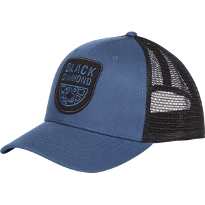 Black Diamond Unisex Trucker Hat Ink Blue/Black OneSize, Ink Blue-Black