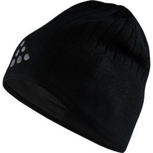 Craft Adv Windblock Knit Hat Black L/XL, Black