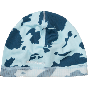 Didriksons Kids' Jadis Printed Beanie Print Island Ai Blue 48/50, Print Island Ai Blue