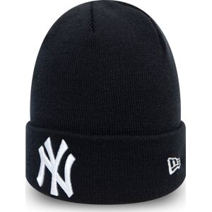 New Era New York Yankees Essential Cuff Beanie Hat Navy OneSize, Navy