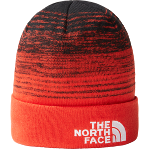 The North Face Dock Worker Recycled Beanie TNF BLACK/FIERY RED OneSize, TNF Black/Fiery Red