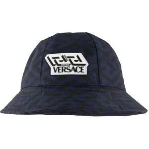 Versace Sommerhat - Navy/sort M. Logo - Versace - S - Small - Solhat