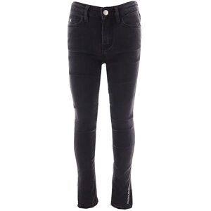 Klein Jeans - Stretch Split Hem - Soft Black - Calvin Klein - 8 År (128) - Jeans