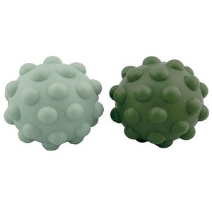 Tiny Tot Bolde - Sensory Silcone Fidget Balls - 2-Pak - 7 Cm - G - Tiny Tot - Onesize - Bolde