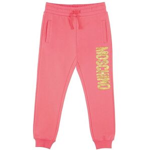 Moschino Sweatpants - Aurora Pink M. Guld - Moschino - 12 År (152) - Sweatpants