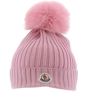 Moncler Hue - Uld - Dusty Rose M. Kvast - Moncler - 54-56 Cm - Hue