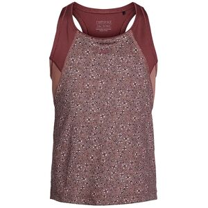 Rethinkit Tanktop - Anais - Rose Brown Flowers - Rethinkit - 7-8 År (122-128) - Tanktop