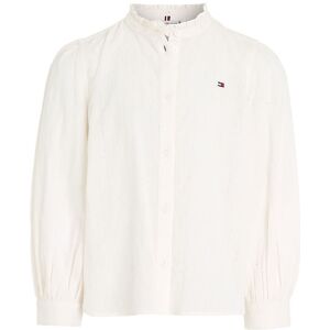 Tommy Hilfiger Skjorte - Ladder Lace Frill Collar - Ancient Whit - Tommy Hilfiger - 5 År (110) - Skjorte