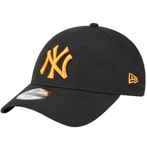 New Era Kasket - 9forty - New York Yankees - Sort/orange - New Era - 0-2 År (50-92) - Kasket