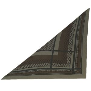 Lala Berlin Tørklæde - 180x80 - Triangle Double Heritage - Leaf  - Lala Berlin - Onesize - Tørklæde