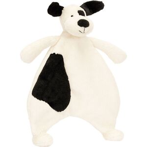 Jellycat Nusseklud - 27x20 Cm - Bashful Black & Cream Hundehvalp - Jellycat - Onesize - Nusseklud