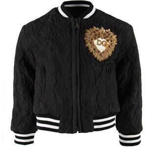 Dolce & Gabbana Bomberjakke - Sort Blonde M. Patch - Dolce & Gabbana - 5 År (110) - Sommerjakke