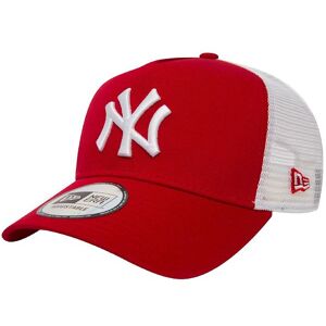 New Era Kasket - Clean Trucker 2 - New York Yankees - Rød - New Era - 56-63 Cm - Kasket