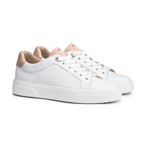 Lloyd 14-557-Dame Sneaker White/flamingo Str. 38