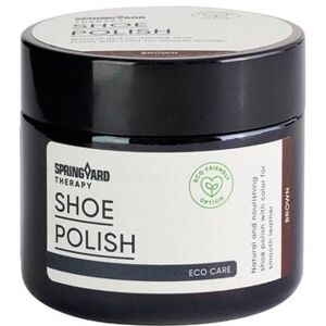 Springyard Shoe Polish Shoe Cream Læder Brun