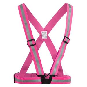 Reflekterende Sele Pink Reflective Cross Belt Endurance